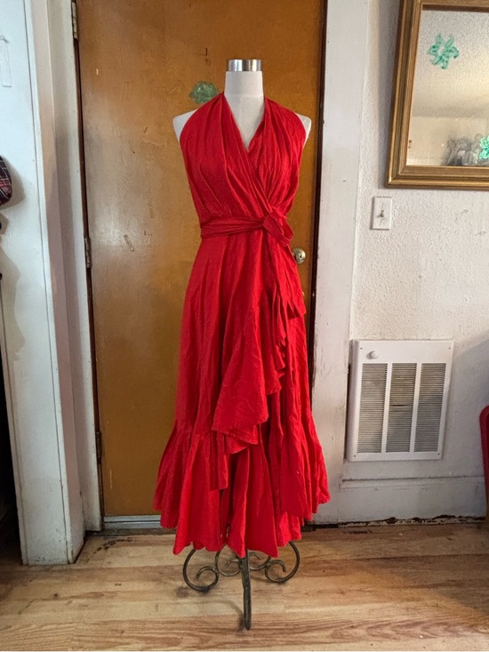 Aggie Grey Dresses & Skirts - Aggie Grey red Wrap dress.    Size 6